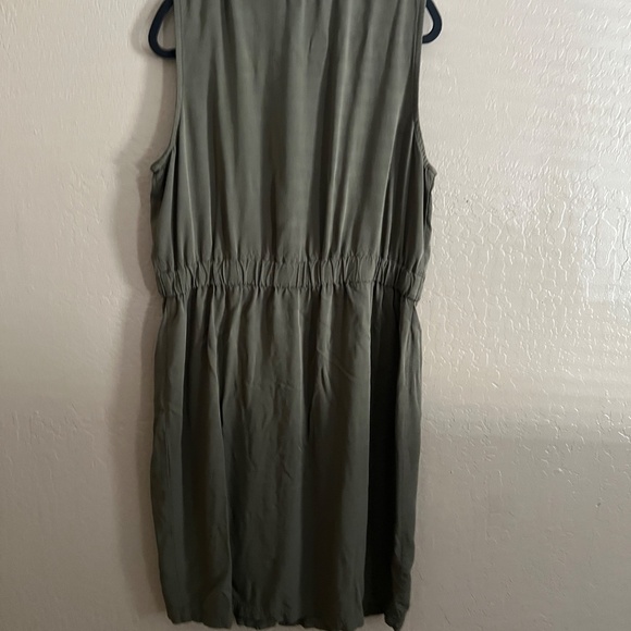 Calvin Klein Olive Dress - Picture 2 of 4